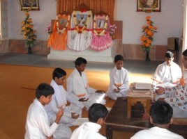 Students in class