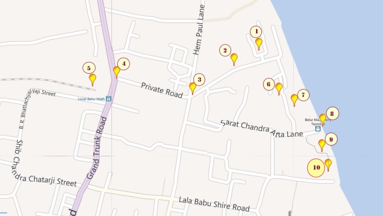Veda Vidyalaya map Imagemap alt